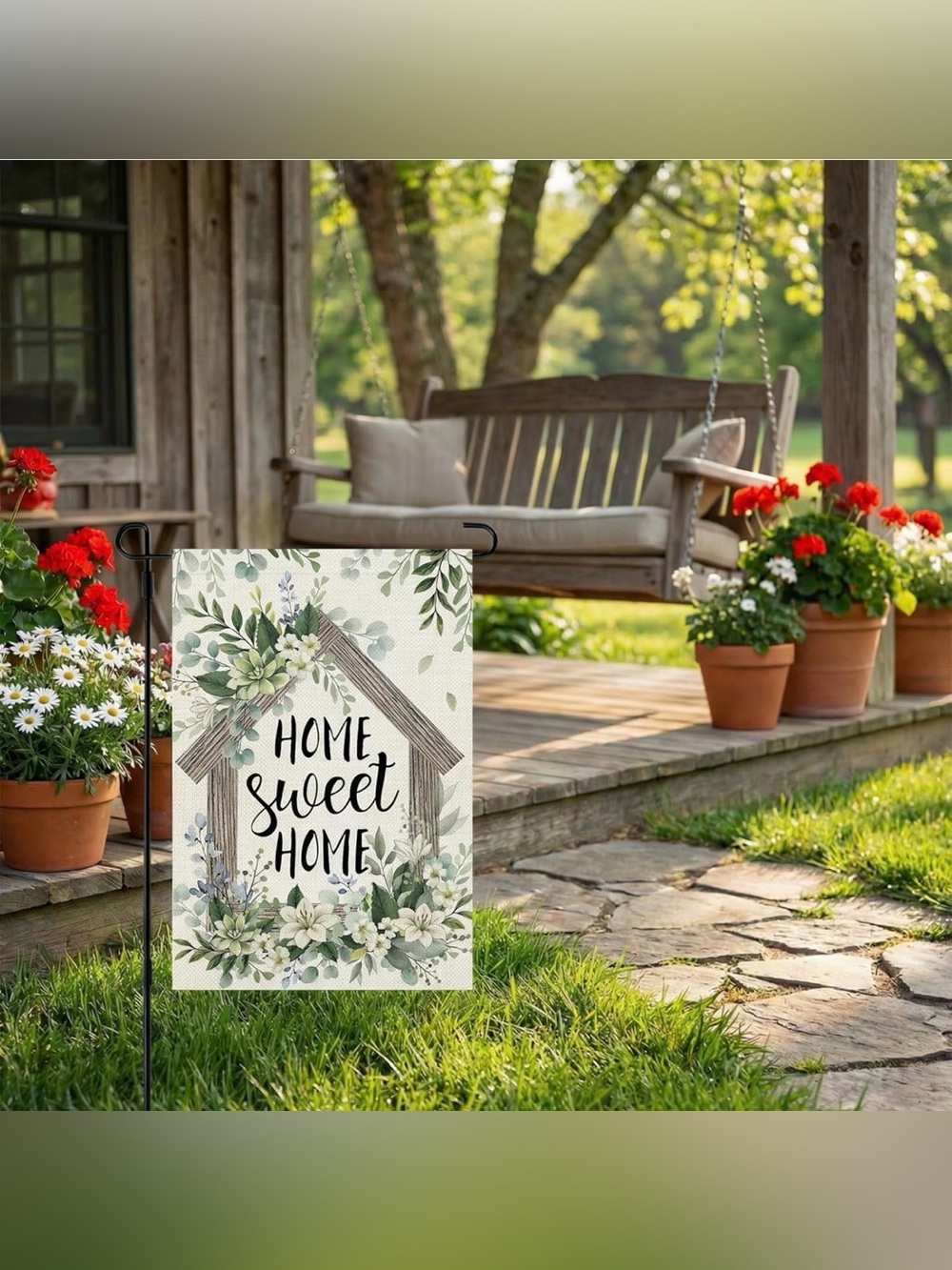 ✴️New✴️”Home Sweet Home” Garden Flag